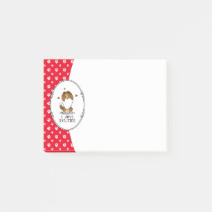 Bloco De Notas I Love Shels (sable 2) Shetland Sheepdog Cute
