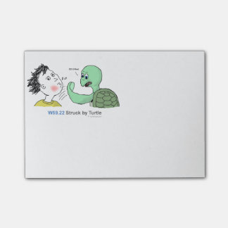 Bloco De Notas ICD-10: W59.22 golpeado pela tartaruga