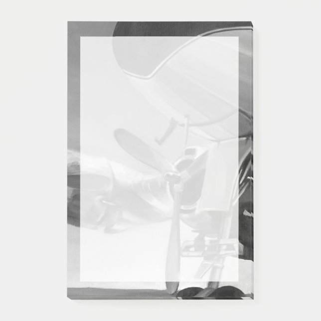 Bloco De Notas Ícone de Aviação (Frente)