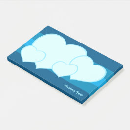 Bloco De Notas Ícone de Coração Plano