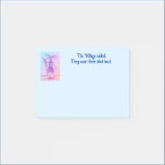 Bloco De Notas Idiota da Vila Funny<br><div class="desc">Imagem de um advogado da corte decora este posto engraçado que nota.</div>