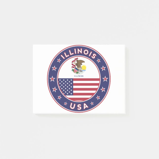 Bloco De Notas Illinois (Frente)