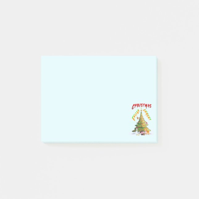 Bloco De Notas Iluminação de Natal (Frente)