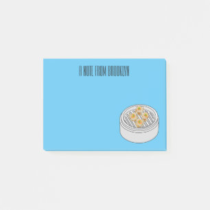 Bloco De Notas Ilustração de desenho animado Shumai dim sum