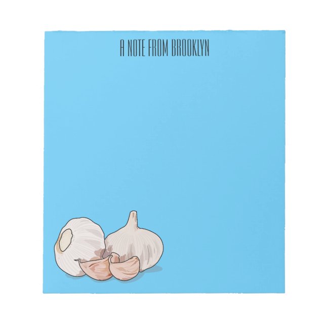 Bloco De Notas Ilustração de desenho em quadrinhos (Frente)