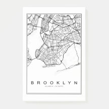 Ilustração de Mapa do Brooklyn