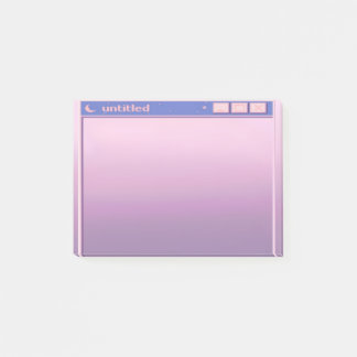 Bloco De Notas ilustração estética de beringela púrpura