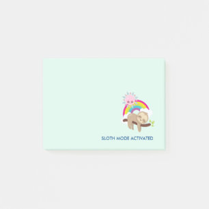 Bloco De Notas Ilustração Funny Ativada no Modo Lúteo