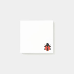 Bloco De Notas Ilustração Ladybug