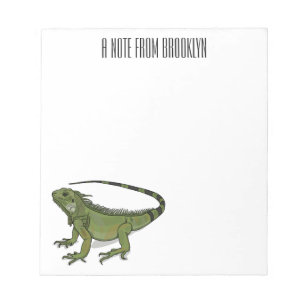 Bloco De Notas Imagem do desenho de Iguana