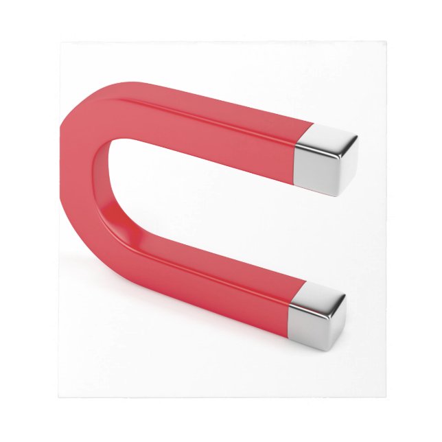 Bloco De Notas Íman de ferradura (Frente)