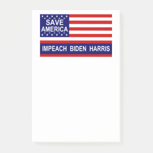 Bloco De Notas Impeach Biden Harris