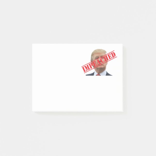 Bloco De Notas Impeachado (Frente)