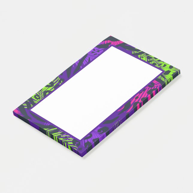 Bloco De Notas Impressão animal (Inclinado)