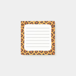 Bloco De Notas Impressão de leopardo