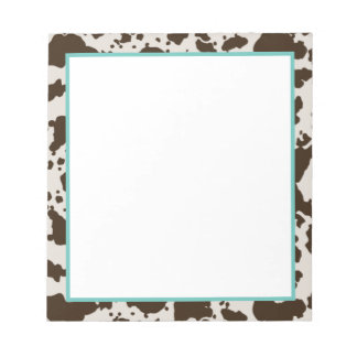 Bloco De Notas Impressão de vaca