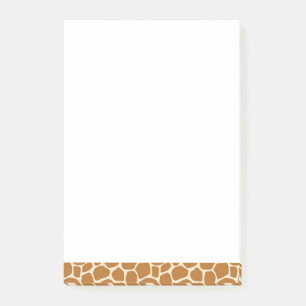 Bloco De Notas Impressão do girafa