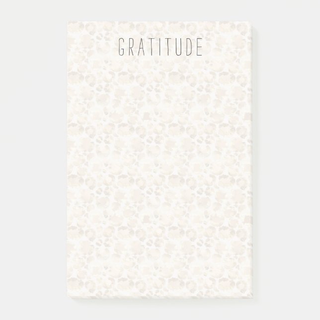 Bloco De Notas Impressão Leopardo (Frente)