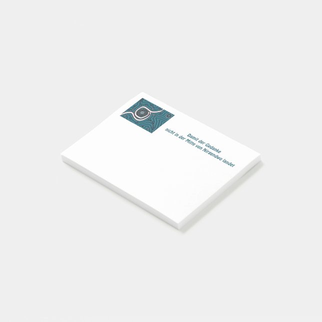 Bloco De Notas In der Mitte von Nirgendwo - In the middle of nowh (Inclinado)