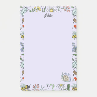 Bloco De Notas In the Garden Notepad