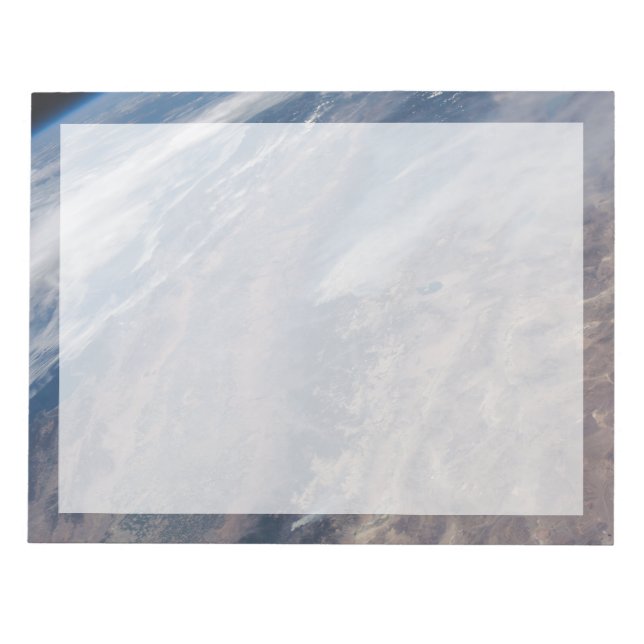 Bloco De Notas Incêndio No Parque Nacional De Yosemite E Na Flore (Frente)