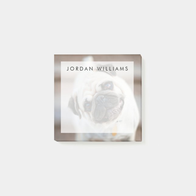 Bloco De Notas Inclinação da Cabeça (Frente)