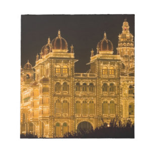 Bloco De Notas ÍNDIA, Karnataka, Mysore : Palácio do Majaraja (b.