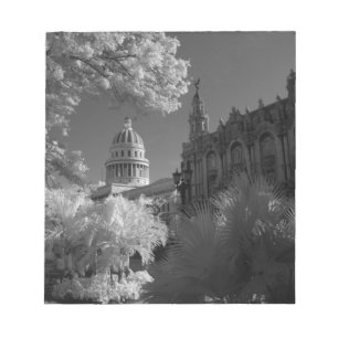 Bloco De Notas Infravermelho da cúpula do edifício do Capitólio e