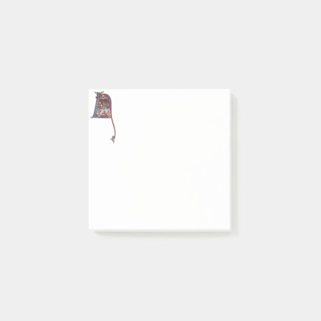 Bloco De Notas Inicial iluminada N (Frente)