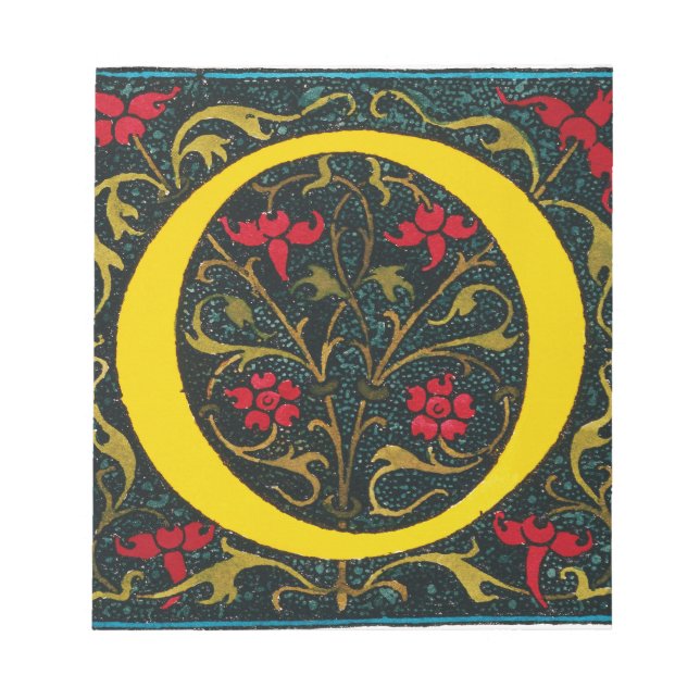 BLOCO DE NOTAS INICIAL O, 1520. (Frente)