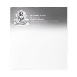 Bloco De Notas Instrutor de Meditação de Yoga Reiki Master Low Po