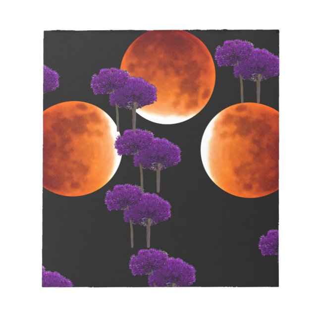 Bloco De Notas Intrusão Roxa (Frente)