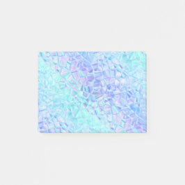 Bloco De Notas iridescência gelada :