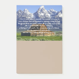 Bloco De Notas Ironias da Vida Inspiracional