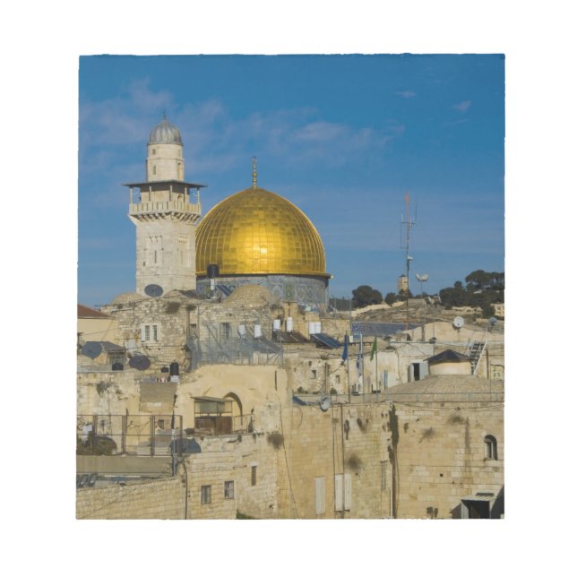 Bloco De Notas Israel, Jerusalém, Cúpula da Rocha (Frente)