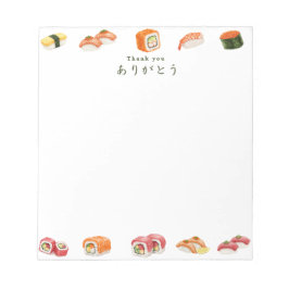 Bloco De Notas Itamae〈Sushi Chefs) collection ありがとう Japanese