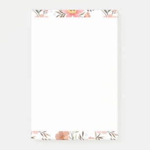 Bloco De Notas Item de presentes de Notas de Posto Minimalista Cl