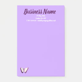 Bloco De Notas Itens de Marketing de negócios personalizados roxo