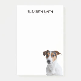 Bloco De Notas Jack Russell Terrier