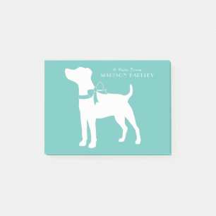 Bloco De Notas Jack Russell Terrier Dog Puppy