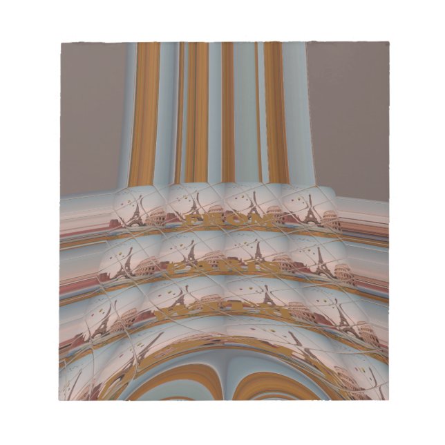 Bloco De Notas J'aime Paris (I Love Paris) (Frente)