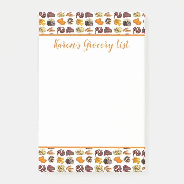 Bloco De Notas JAMAICA Comidas jamaicana Ilhas Caribes (Frente)