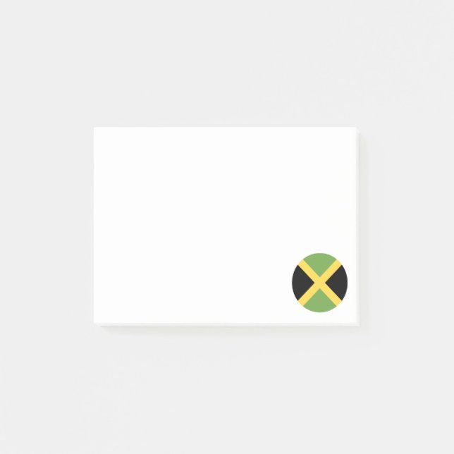 Bloco De Notas Jamaica Flag (Frente)