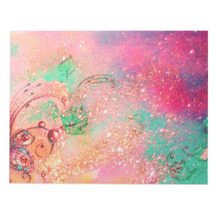 BLOCO DE NOTAS JARDIM DA PLANTA MÁGICA DE MANTEIGA DE SOMBRA PERD