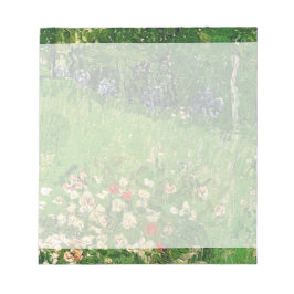 Bloco De Notas Jardim de Daubigny, Vincent Van Gogh.