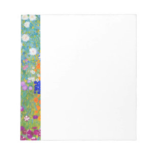 Bloco De Notas Jardim Flor Gustav Klimt atualizado