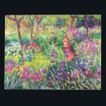 Bloco De Notas Jardim Íris em Giverny por Claude Monet<br><div class="desc">Por favor,  visite minha loja para obter design mais interessante e mais opções de cores. => zazzle.com/iwheels*</div>