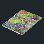 Bloco De Notas Jardim Íris em Giverny por Claude Monet<br><div class="desc">Por favor,  visite minha loja para obter design mais interessante e mais opções de cores. => zazzle.com/iwheels*</div>