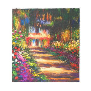 Bloco De Notas Jardim Monet em Giverny