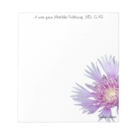 Bloco De Notas Jardinagem Blue Stokes Aster